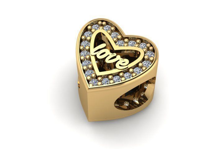love charm ball  3D print model