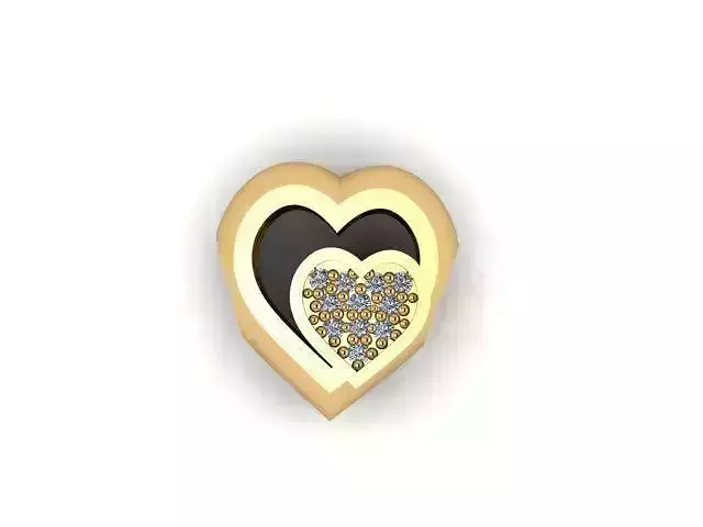 sincere heart charm ball 