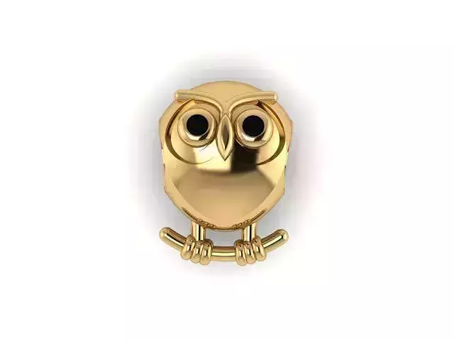 puzzled owl charm ball 