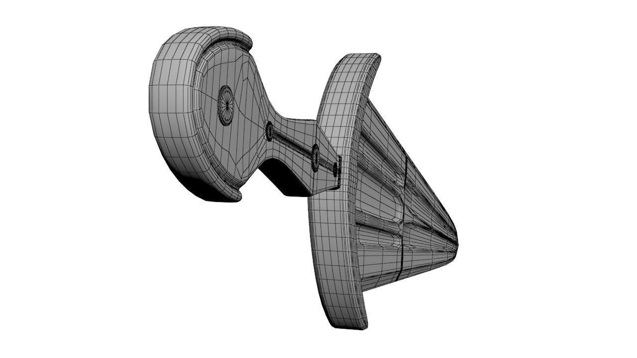 Arms and Armour of the Medieval Knight Low-poly 3D model_3