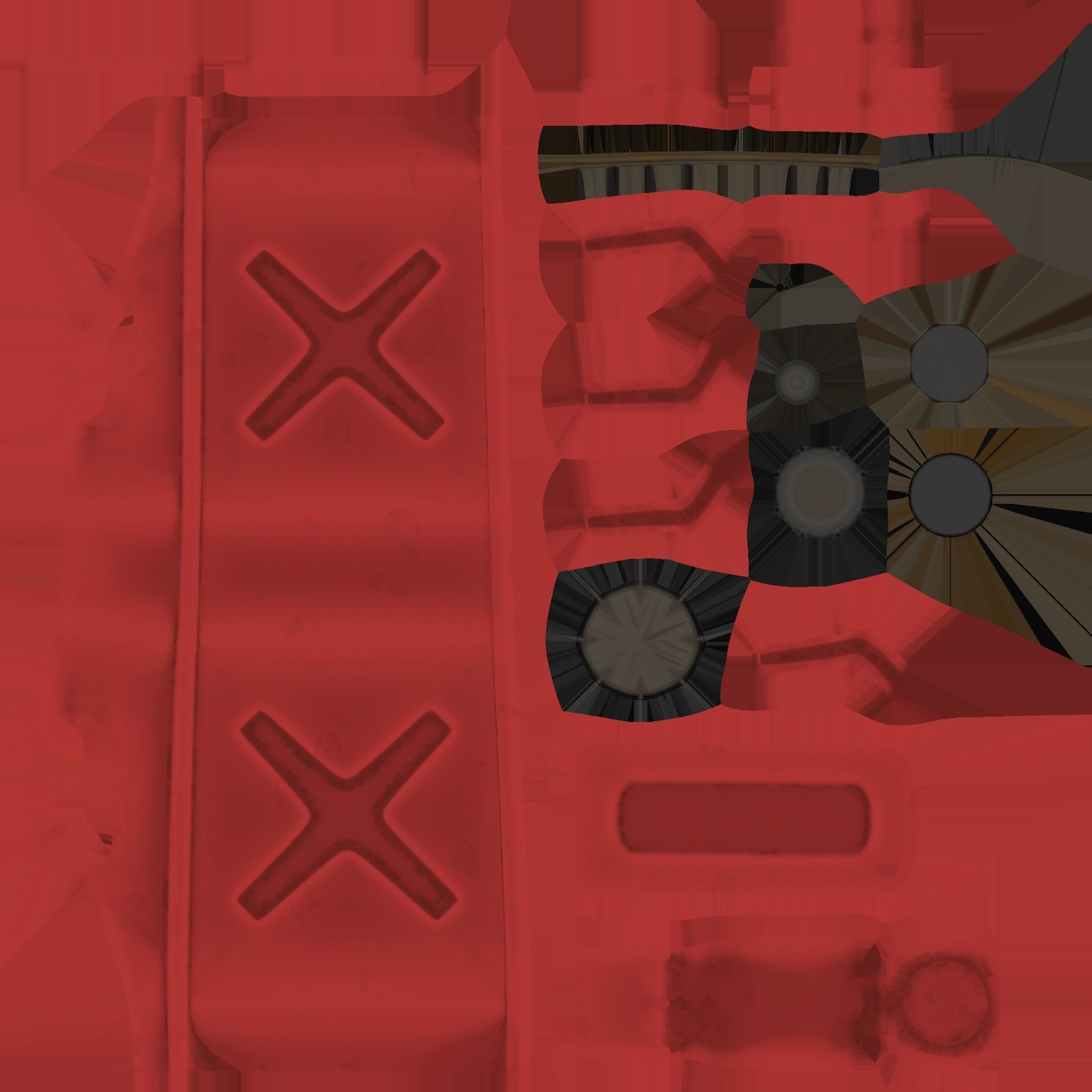 Gas can Common Enviroment Assets Low-poly 3D model_41