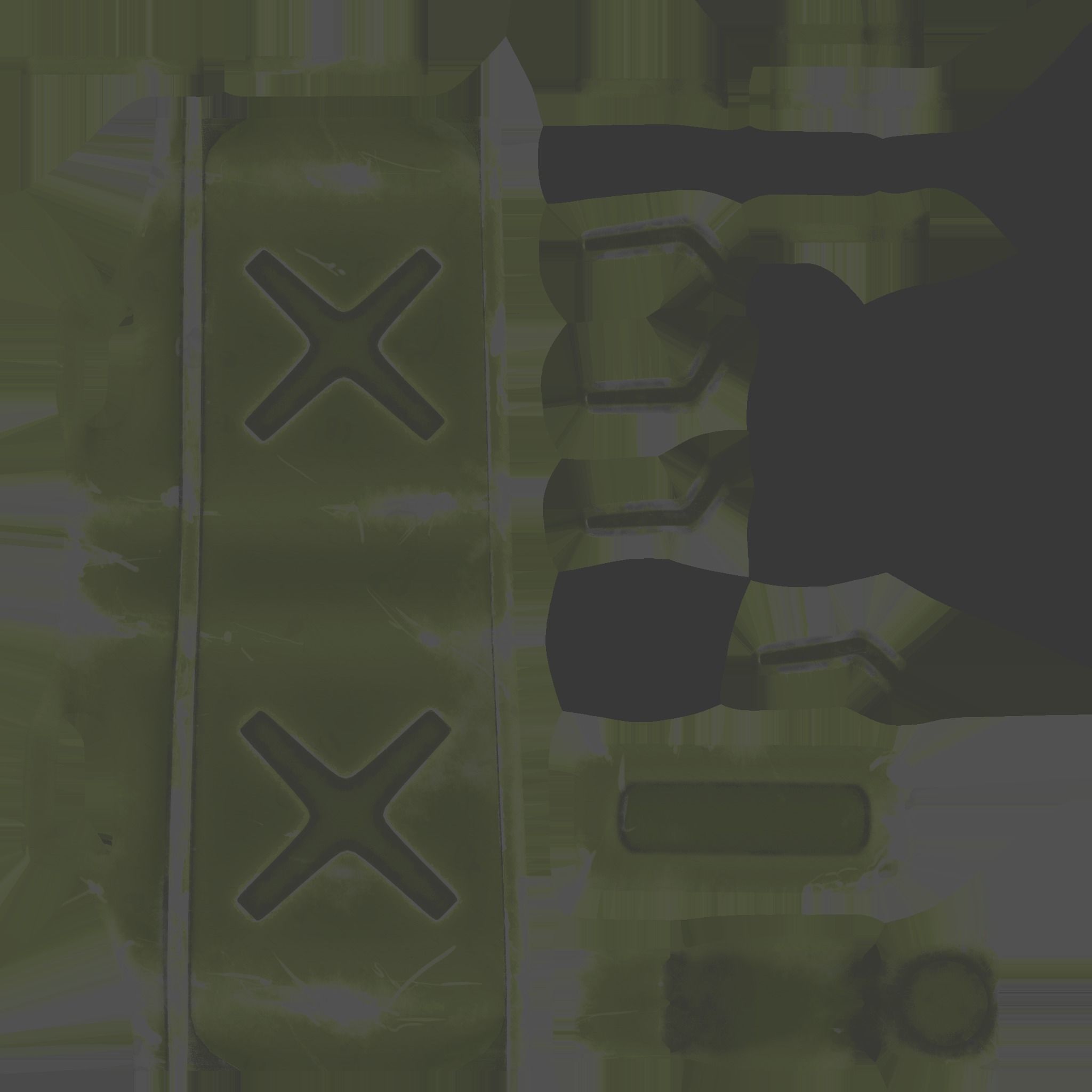 Gas can Common Enviroment Assets Low-poly 3D model_23