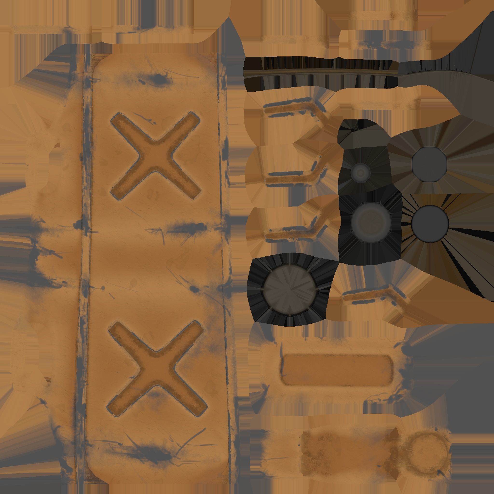 Gas can Common Enviroment Assets Low-poly 3D model_46