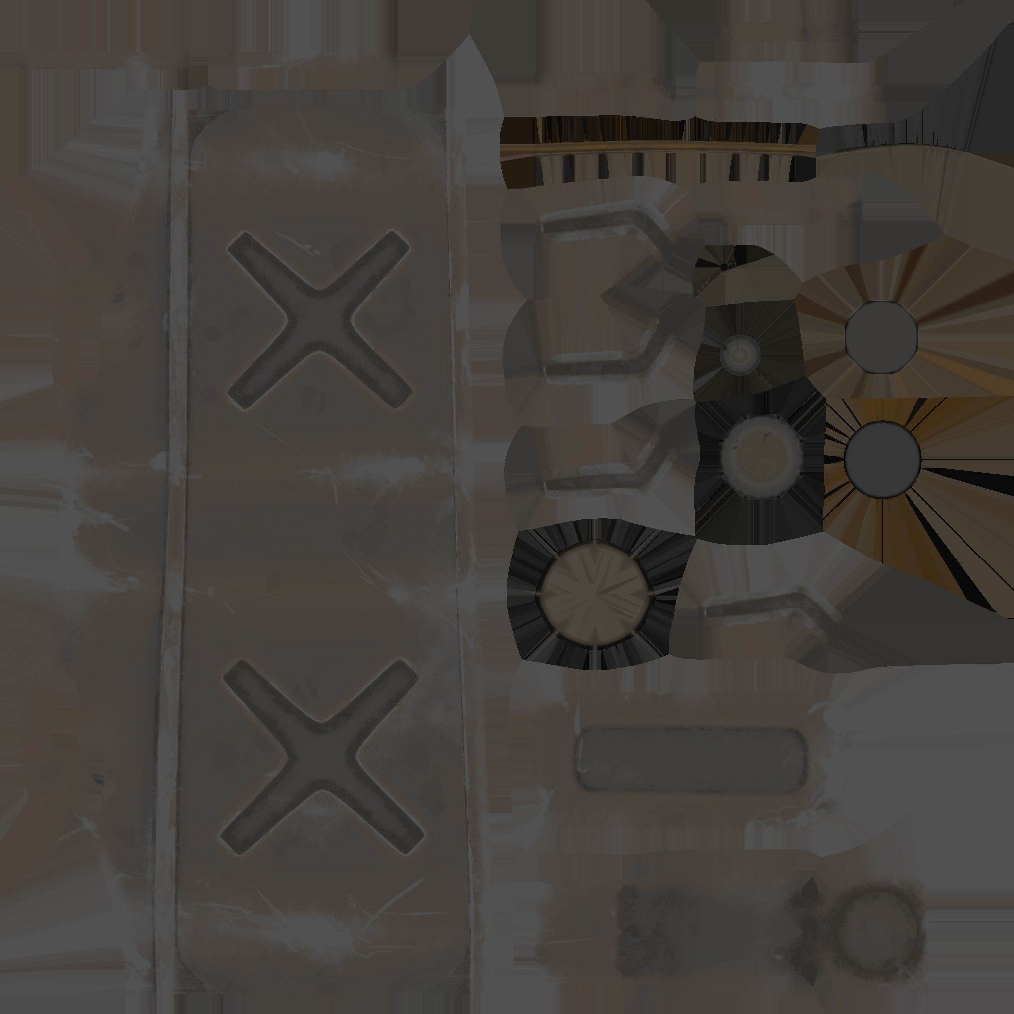 Gas can Common Enviroment Assets Low-poly 3D model_70