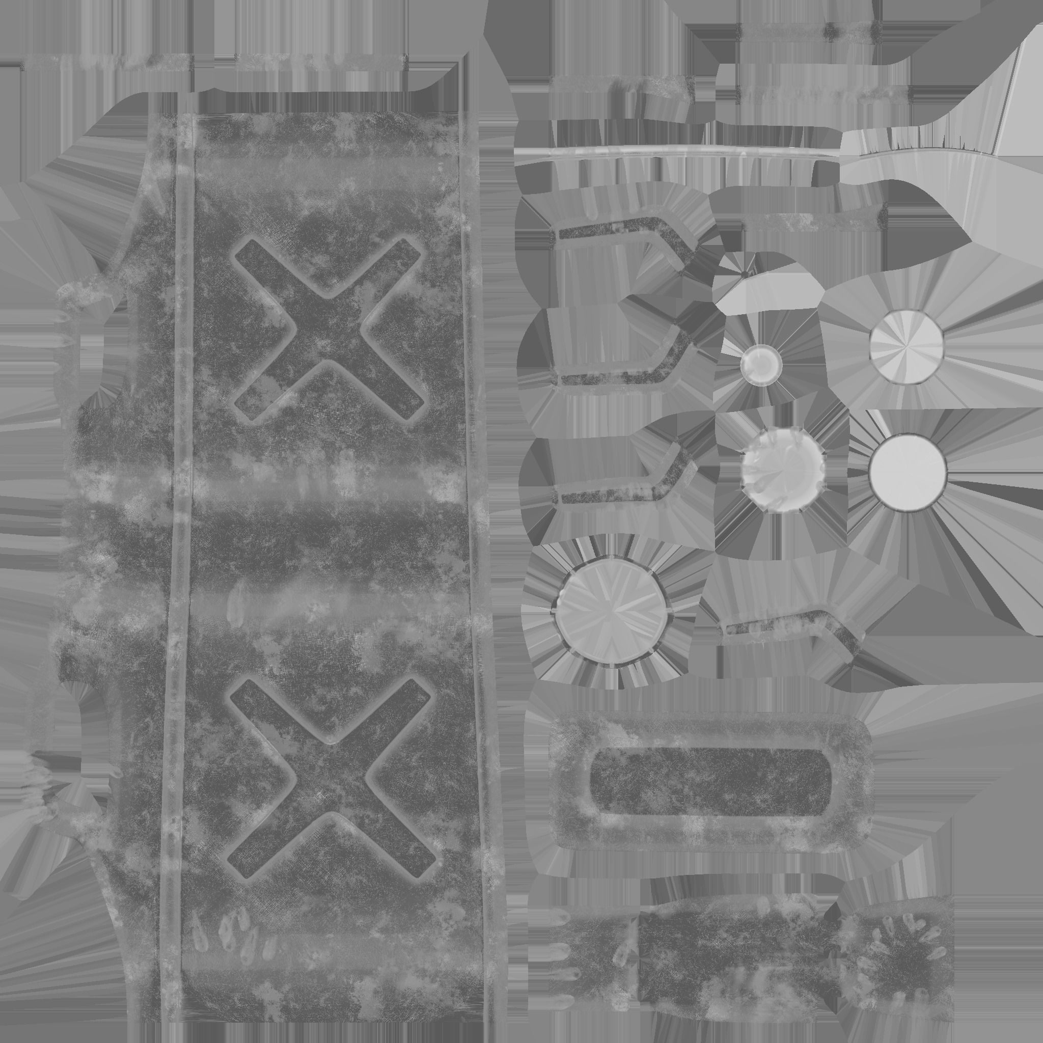 Gas can Common Enviroment Assets Low-poly 3D model_76