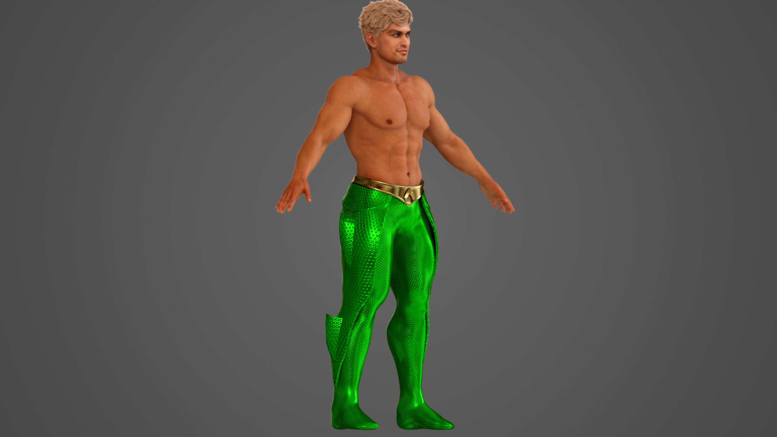 Aquaman 3D model_21