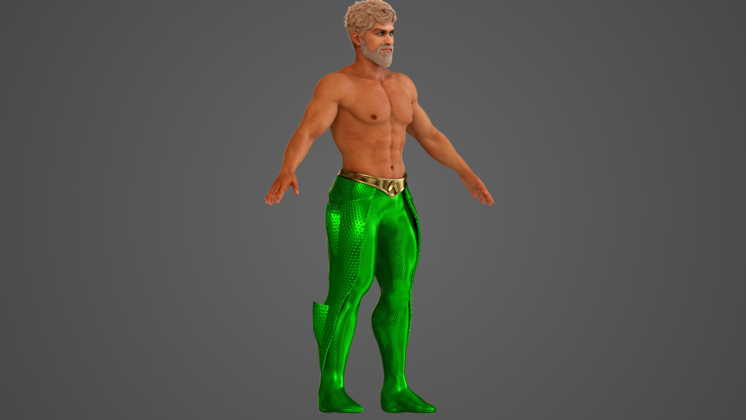 Aquaman 3D model_24