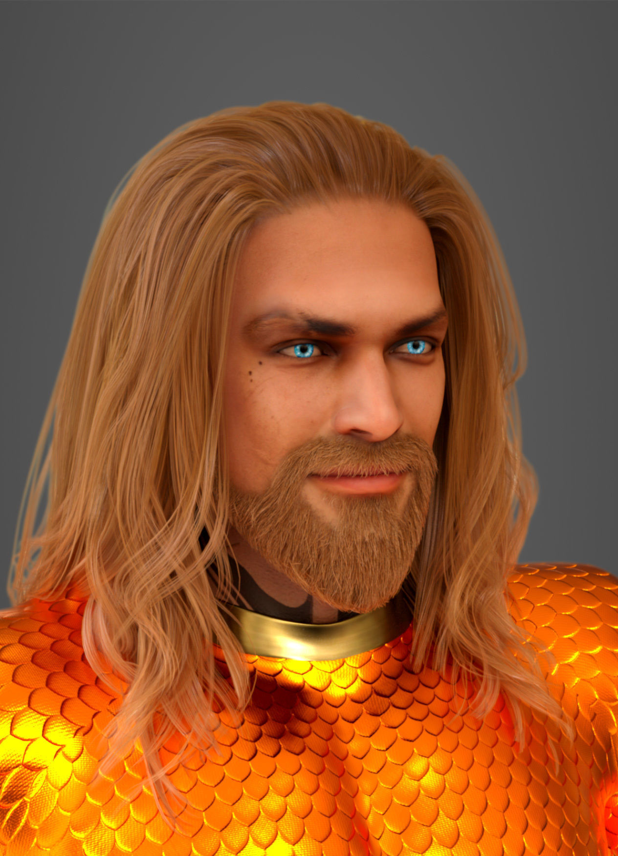 Aquaman 3D model_29