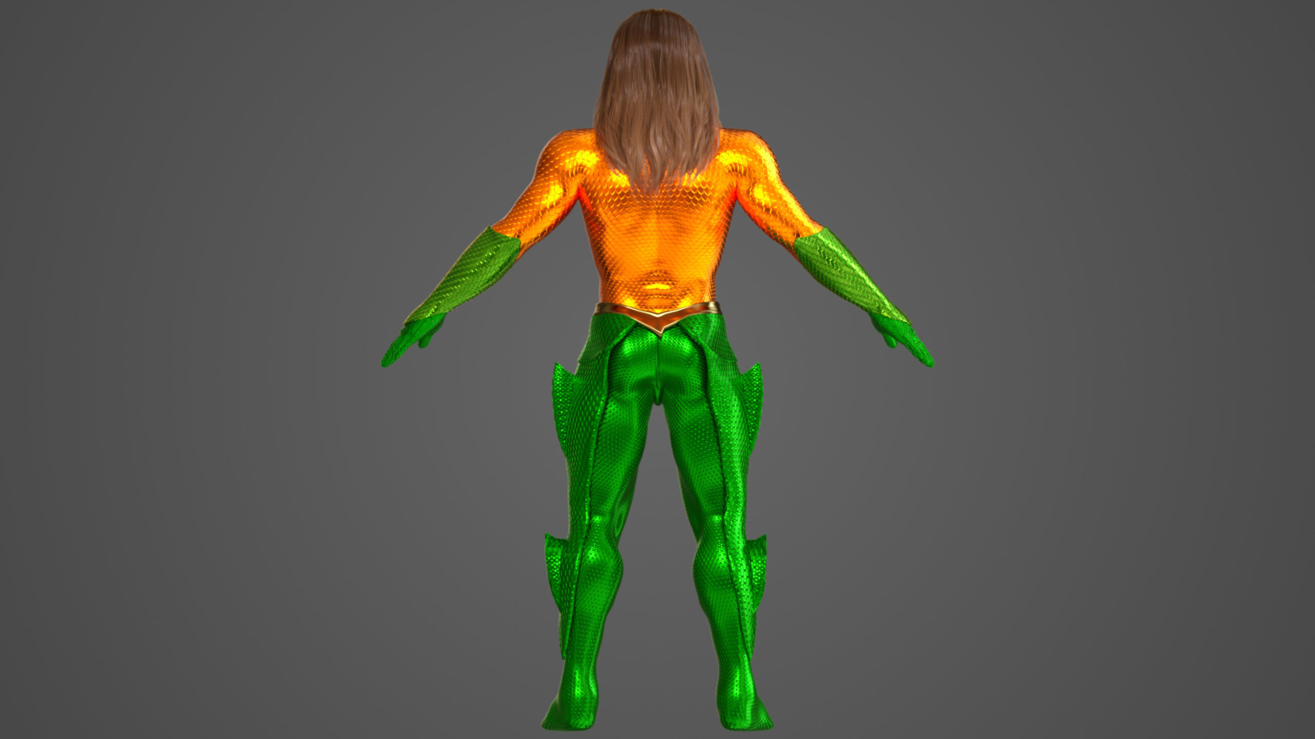 Aquaman 3D model_9
