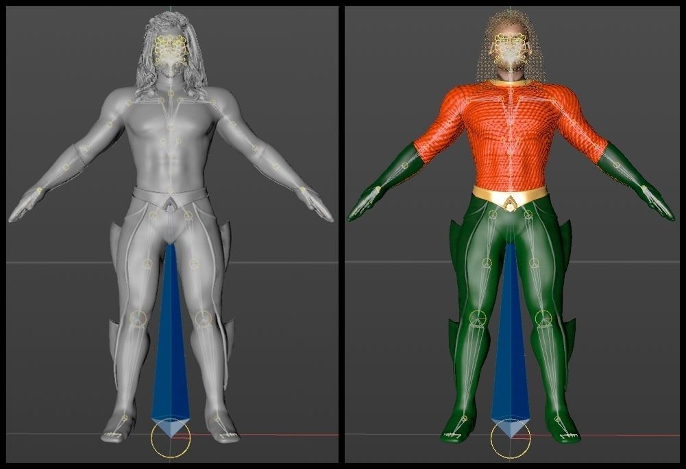 Aquaman 3D model_33