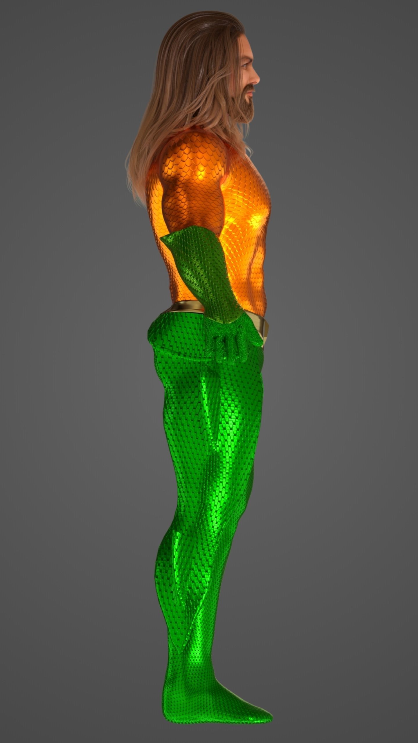 Aquaman 3D model_8