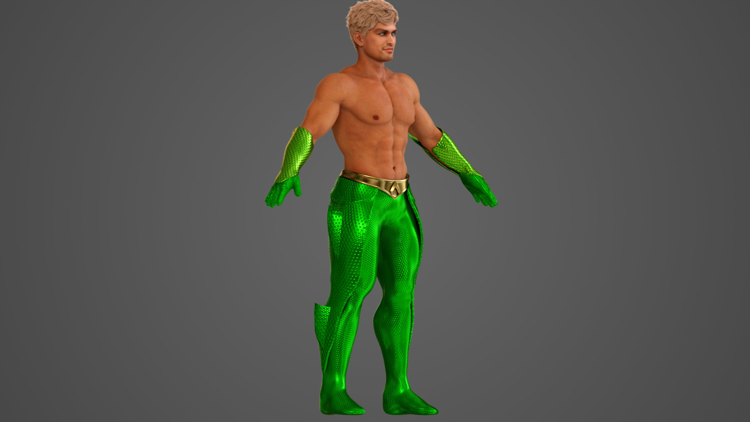 Aquaman 3D model_22