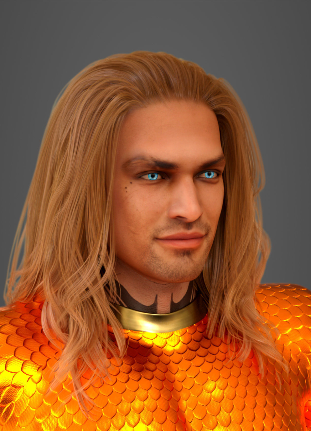 Aquaman 3D model_30