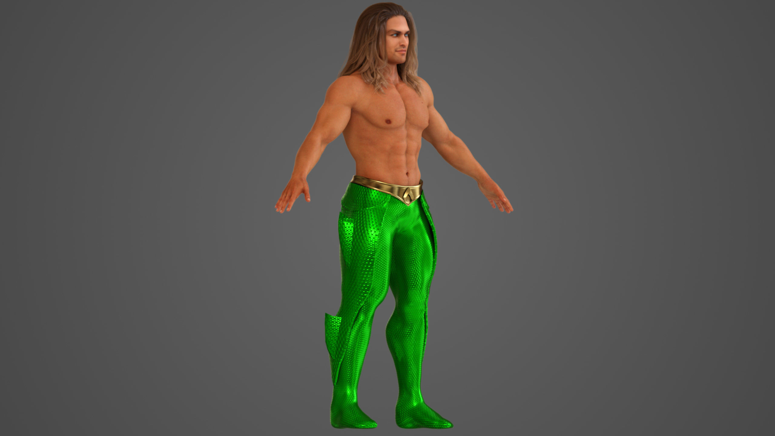 Aquaman 3D model_28