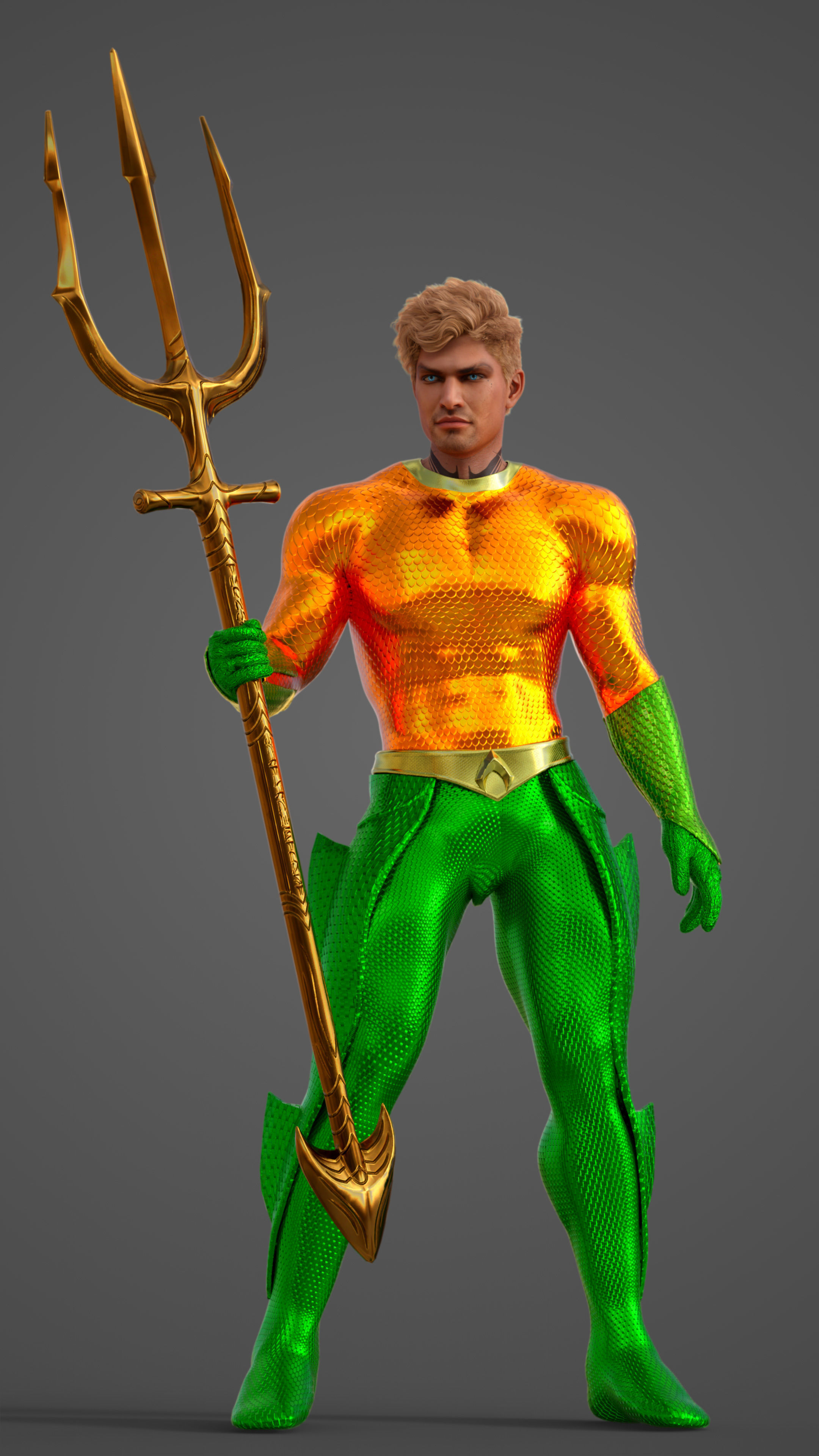 Aquaman 3D model_36