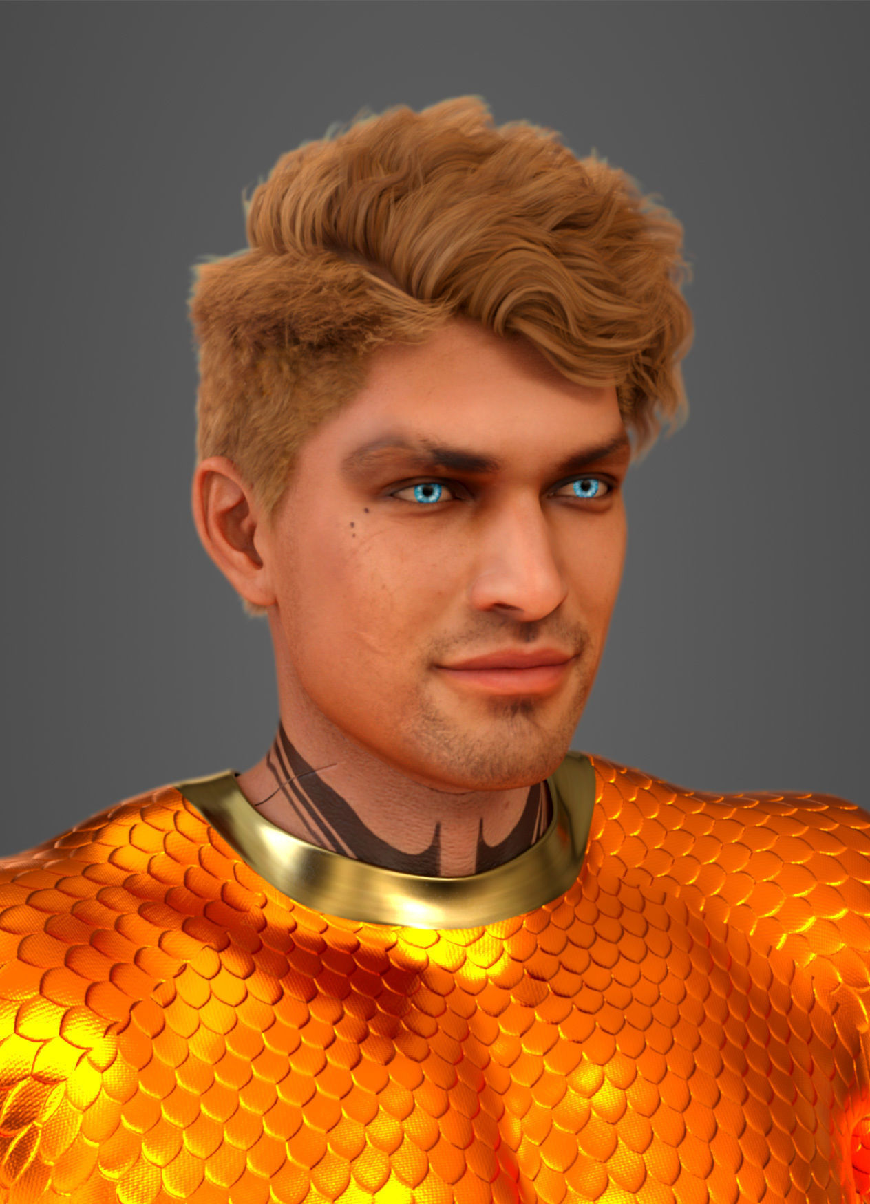 Aquaman 3D model_31
