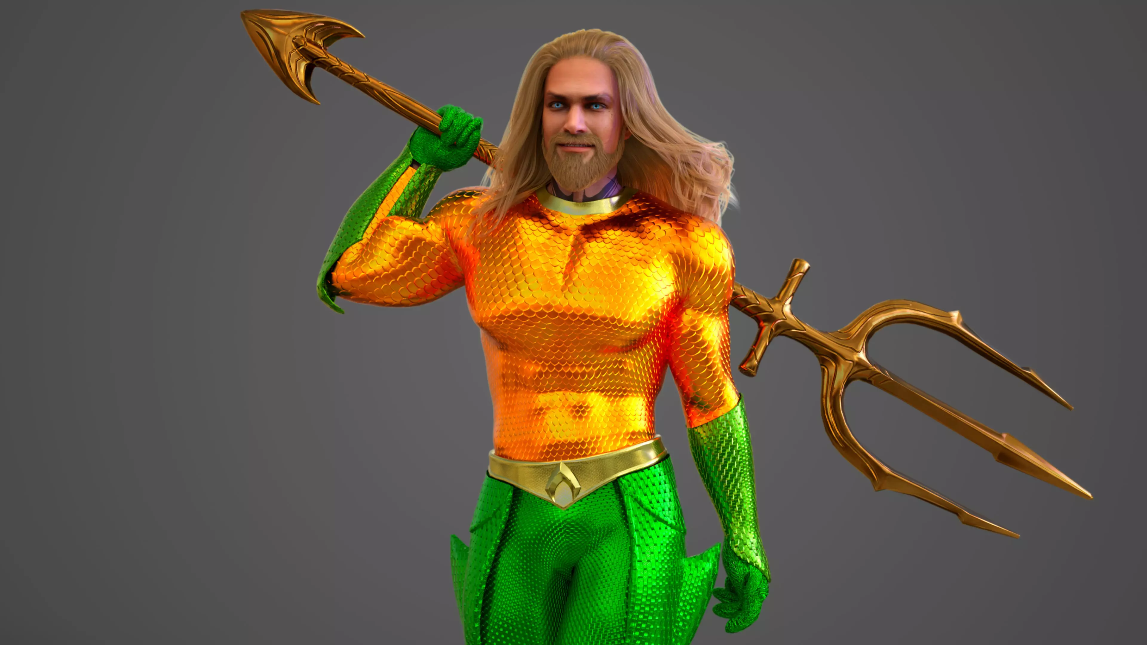 Aquaman 3D model_0