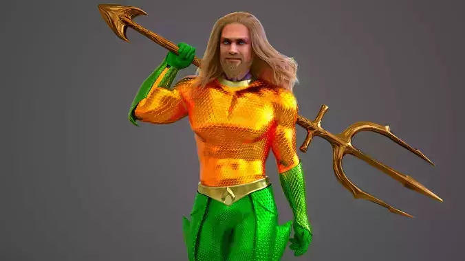  Aquaman 3D model