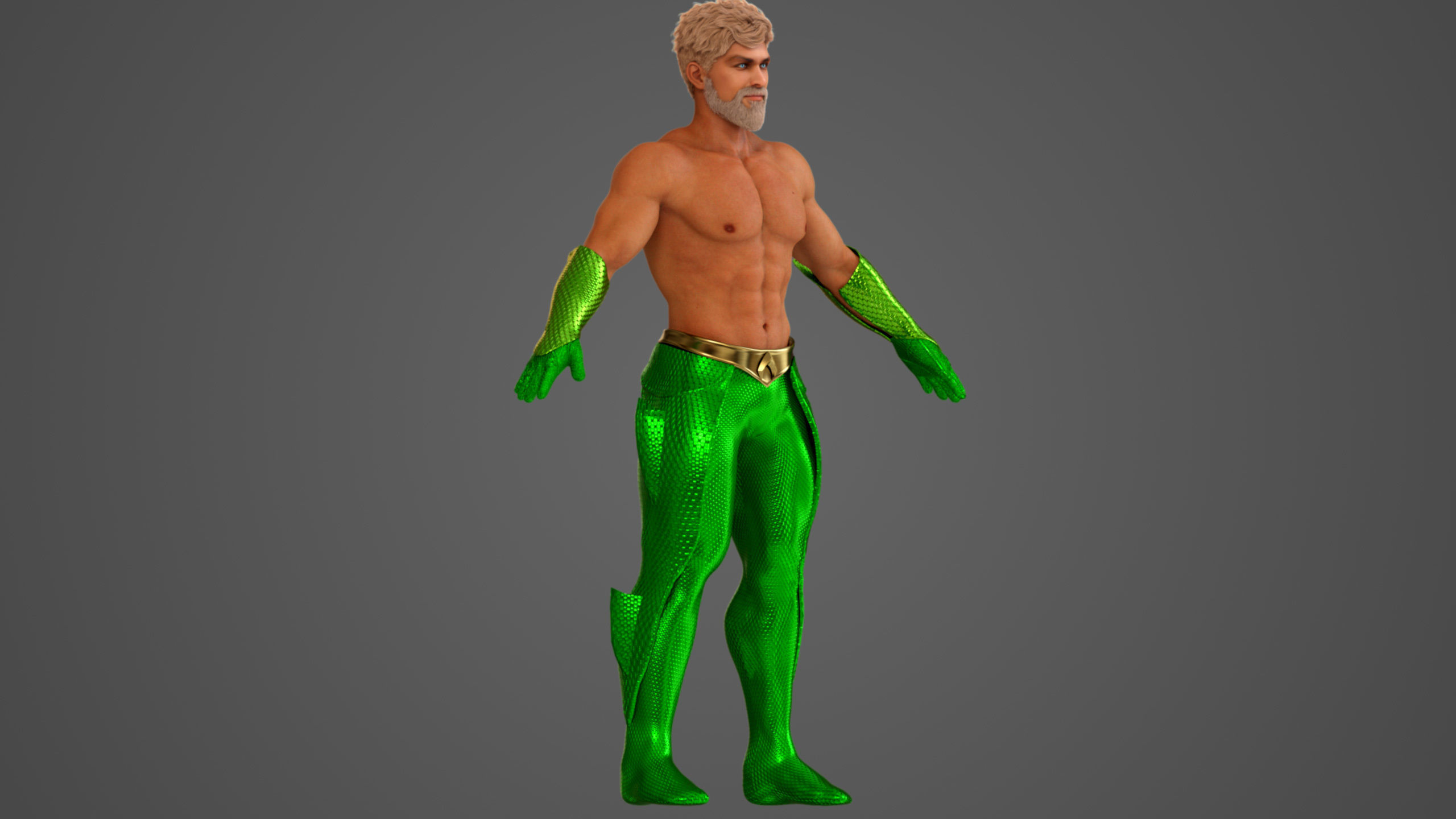 Aquaman 3D model_23