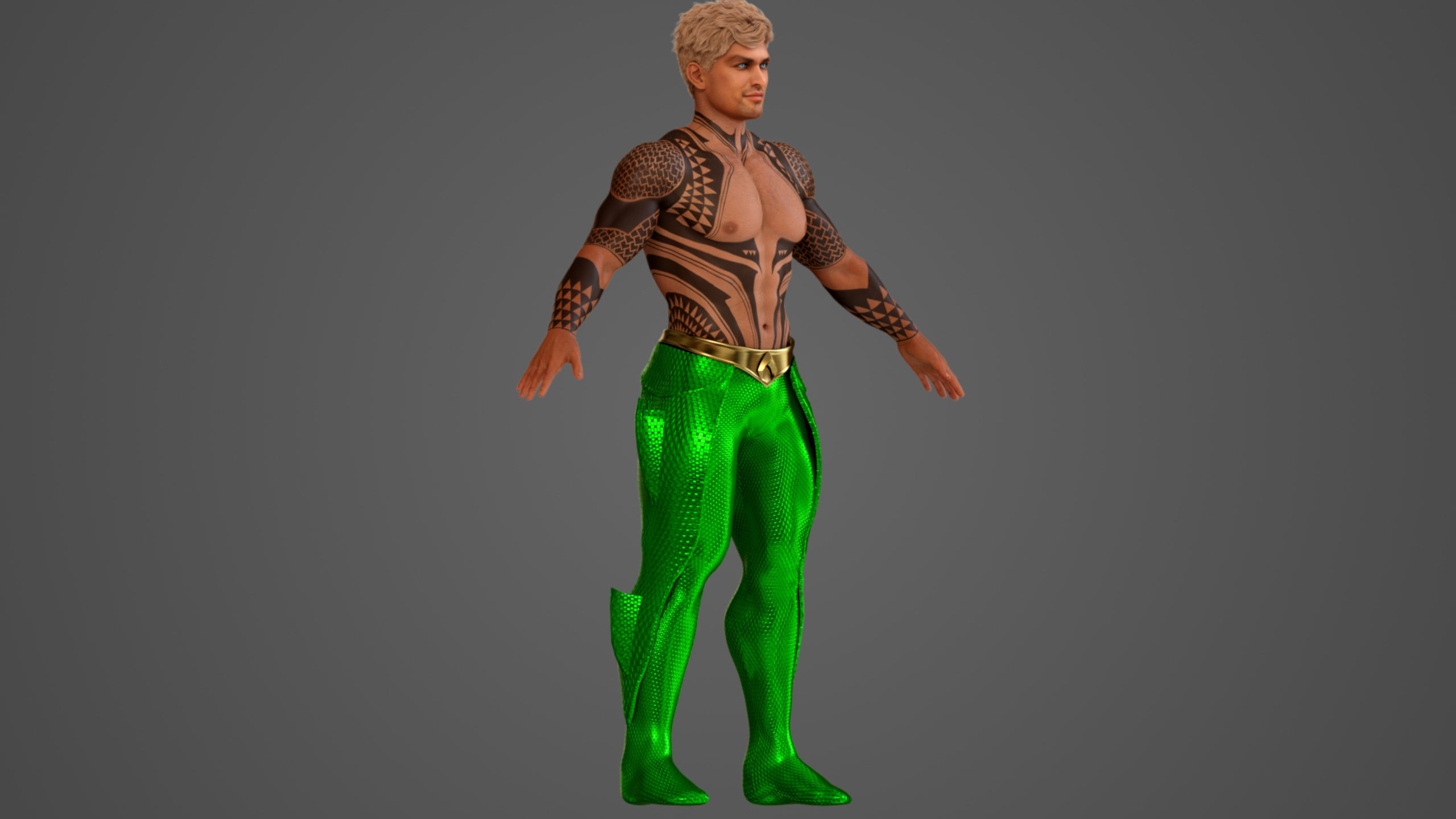 Aquaman 3D model_20
