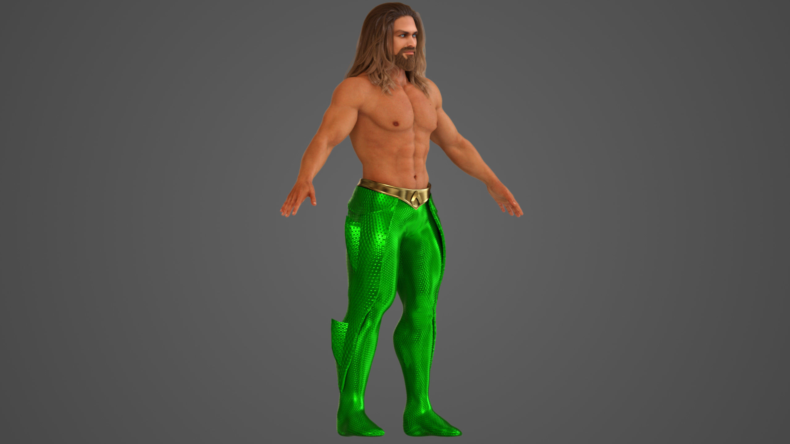 Aquaman 3D model_26