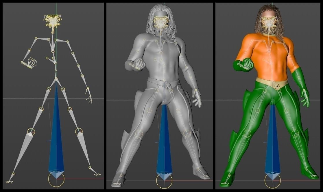 Aquaman 3D model_34