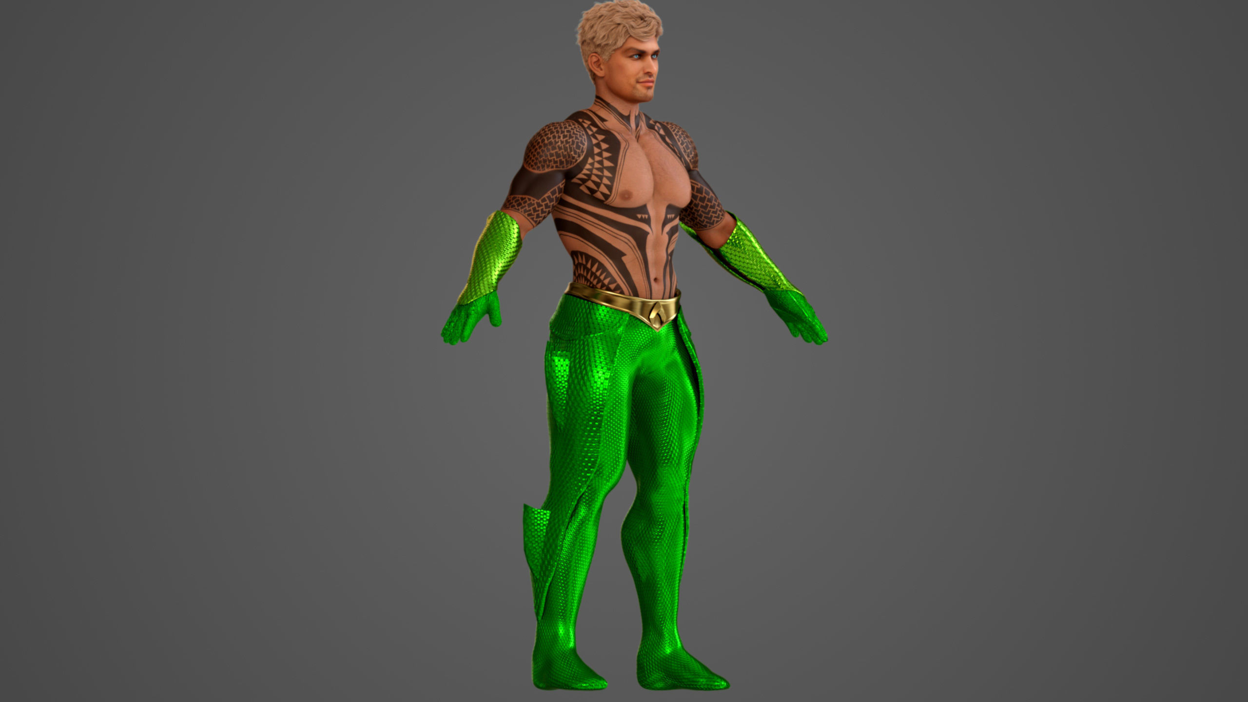 Aquaman 3D model_19