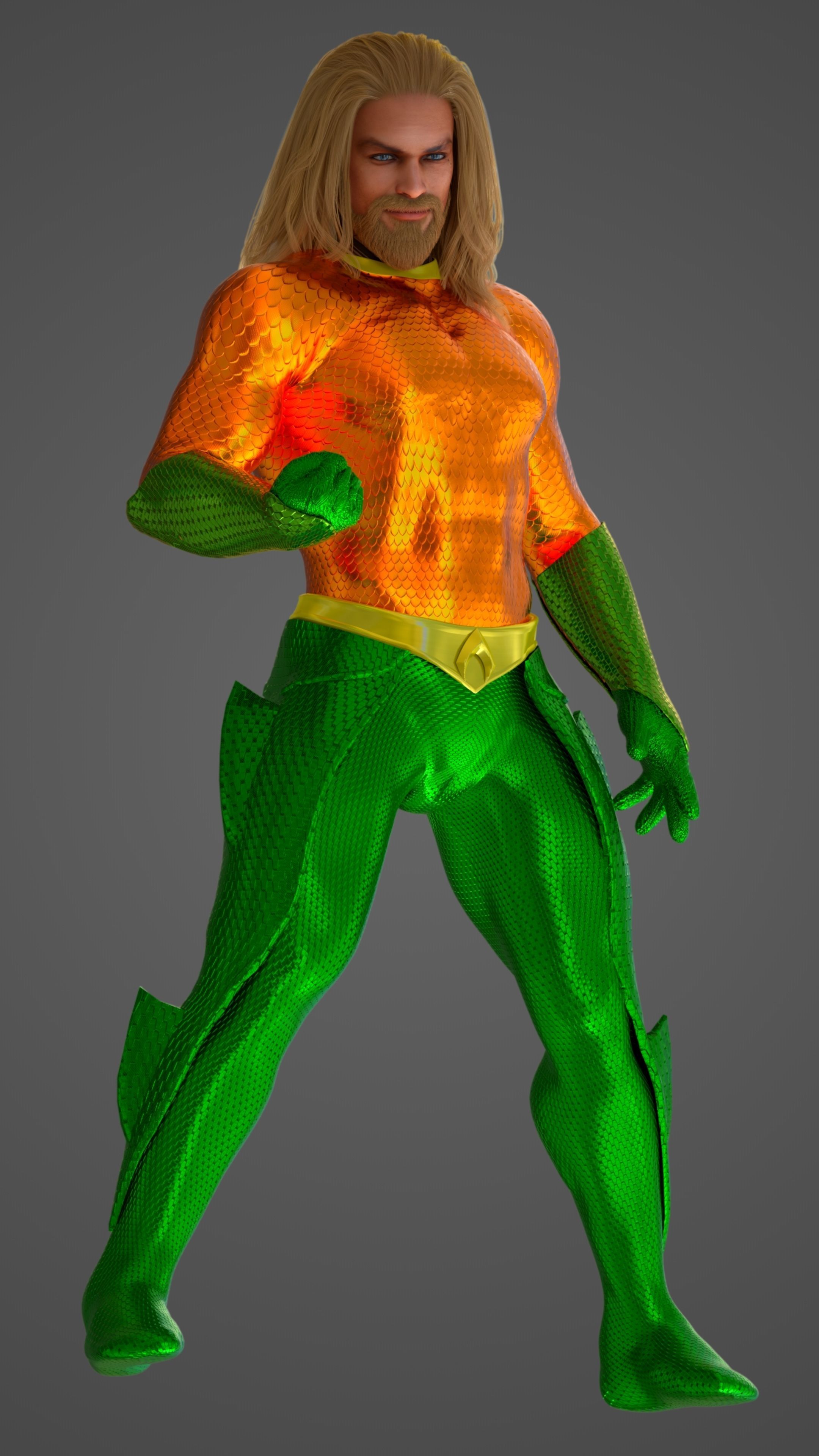 Aquaman 3D model_35
