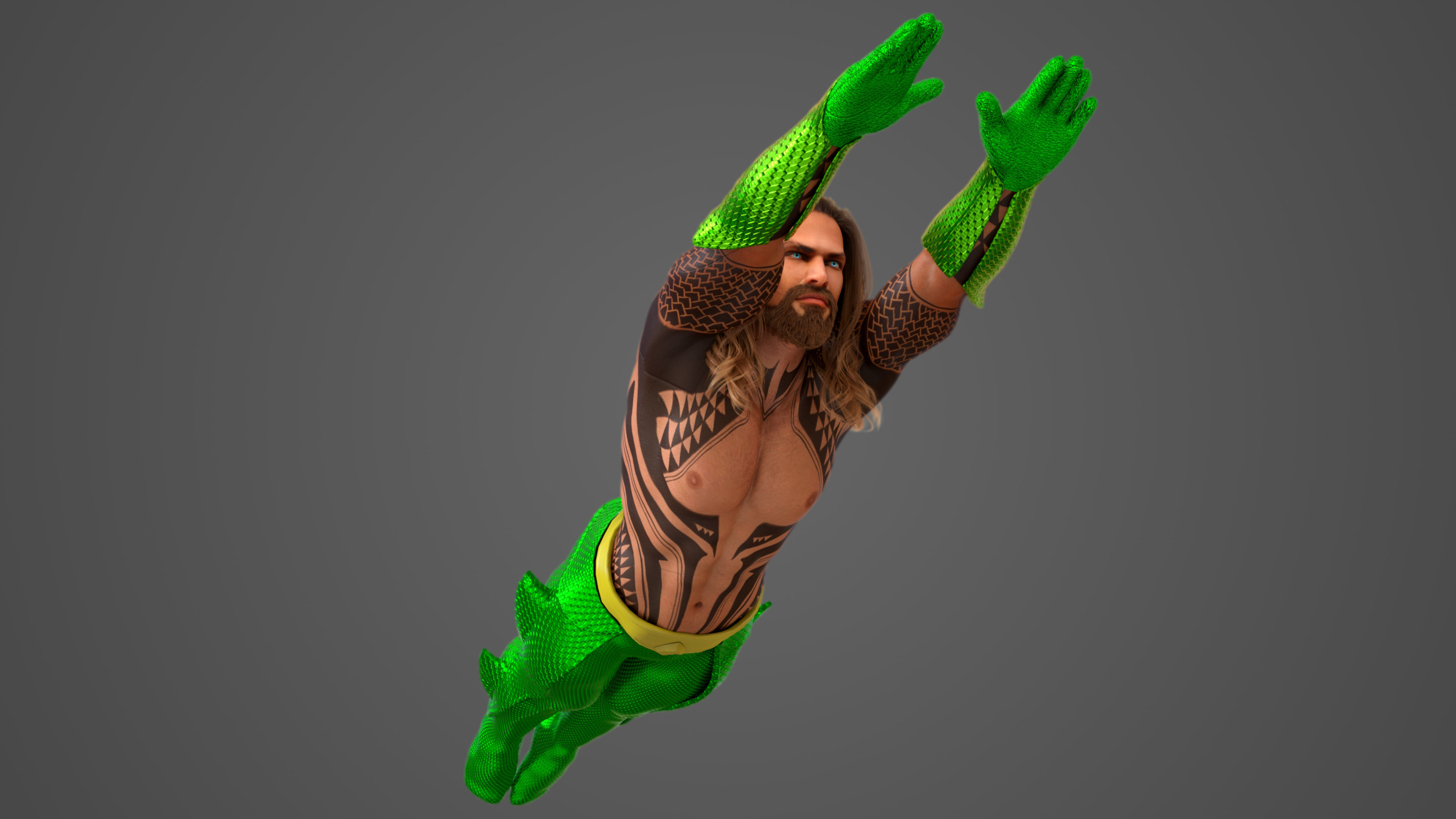 Aquaman 3D model_3