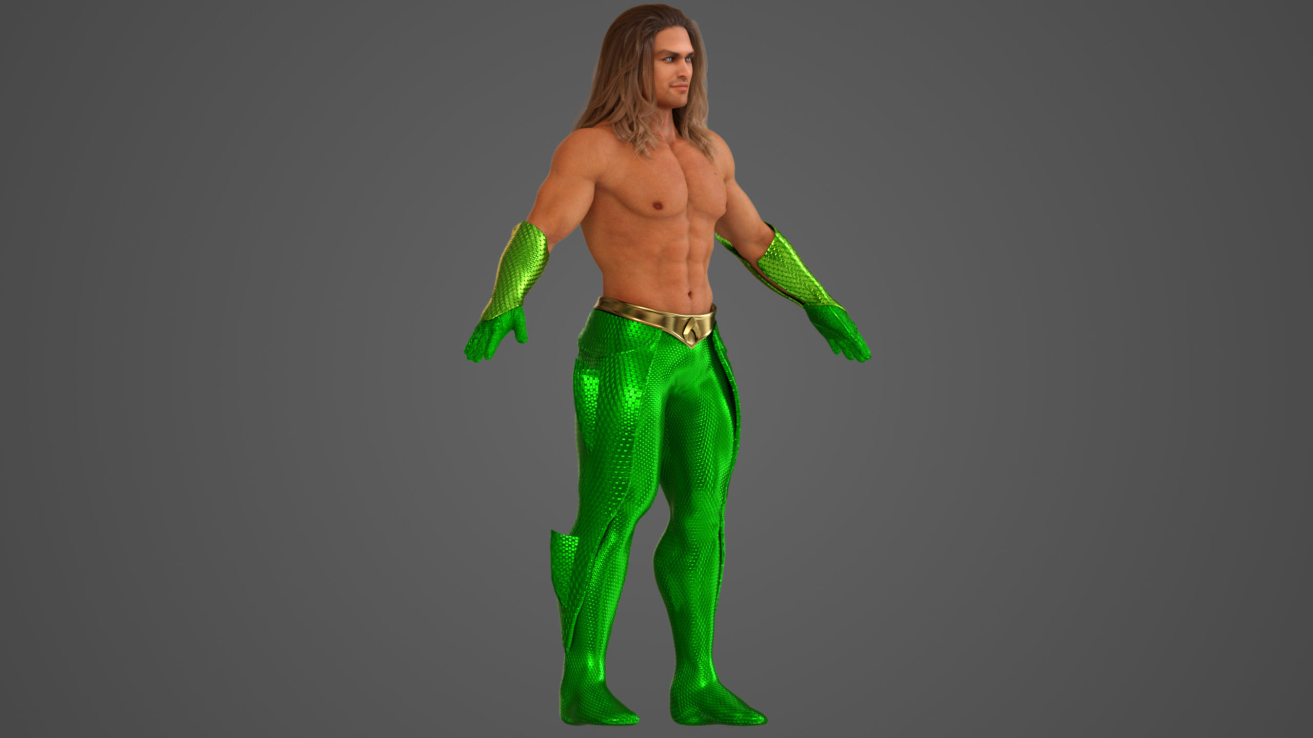 Aquaman 3D model_27