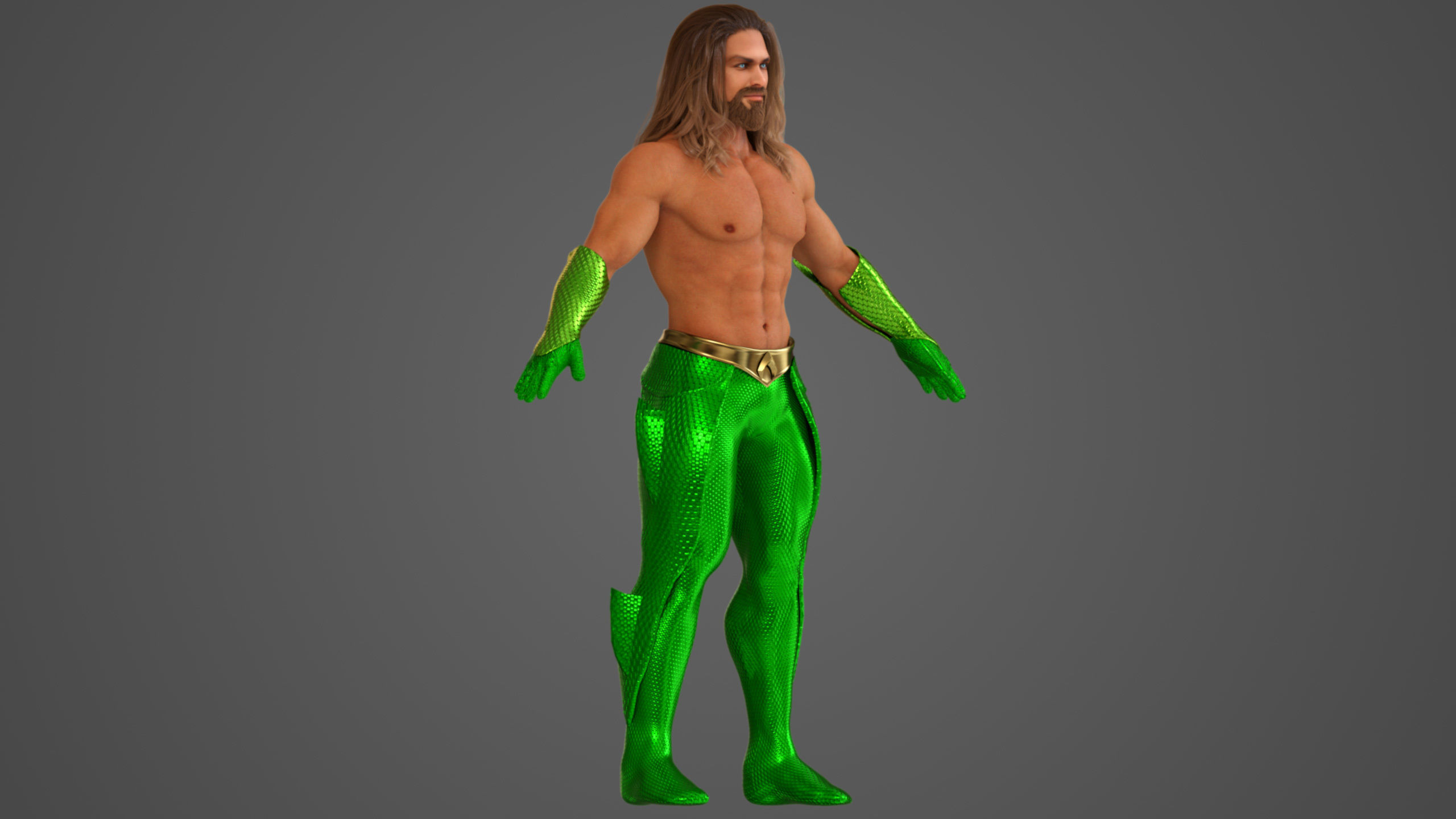 Aquaman 3D model_25