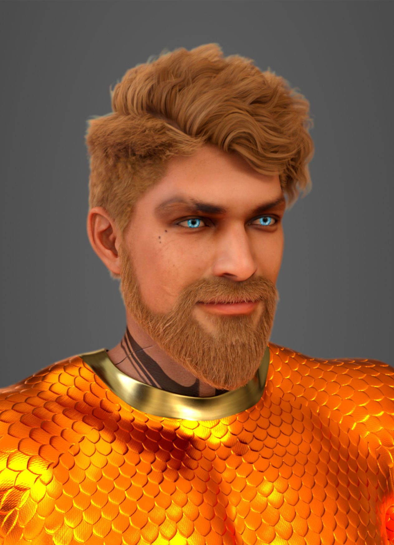 Aquaman 3D model_32