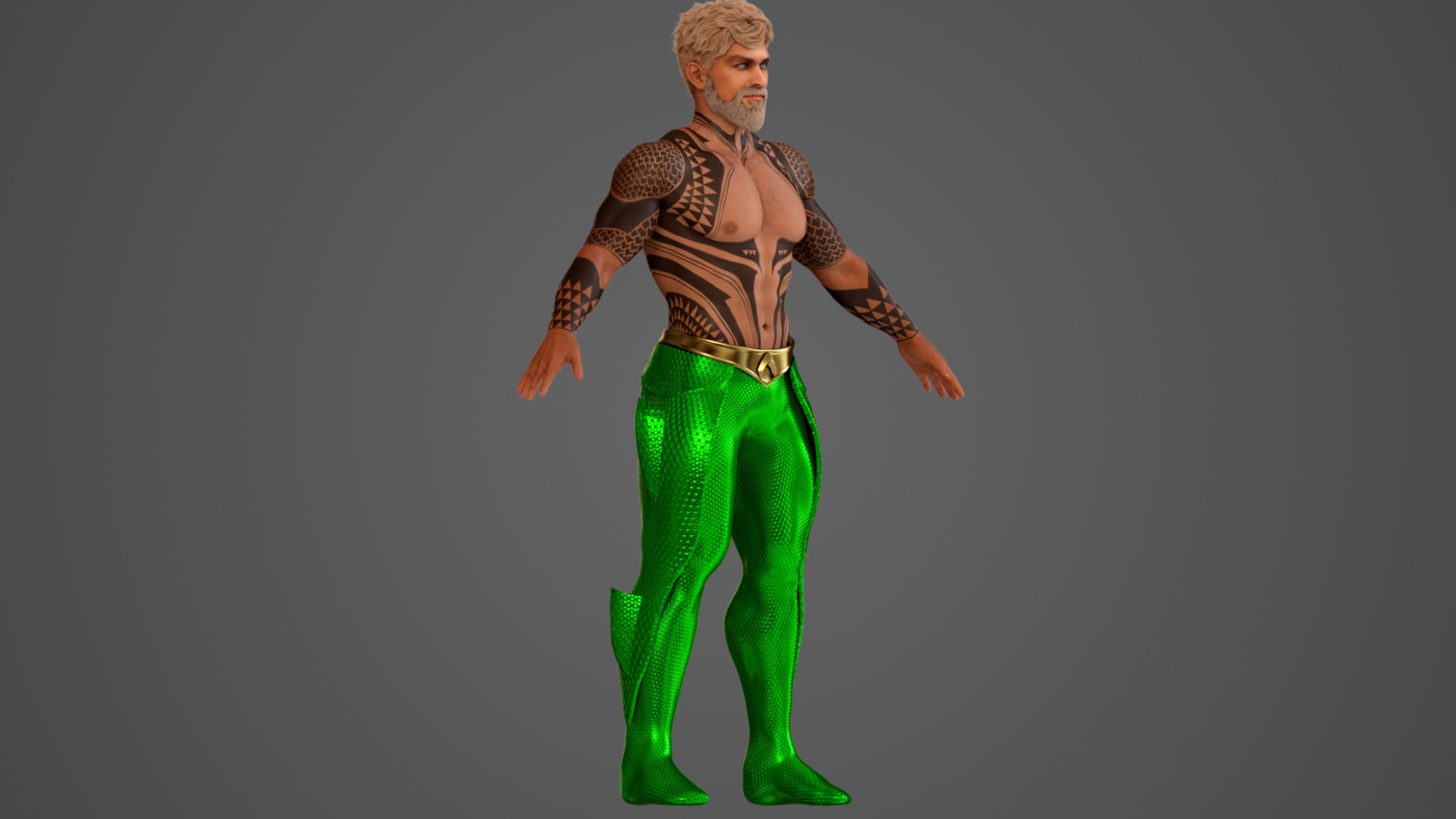 Aquaman 3D model_17