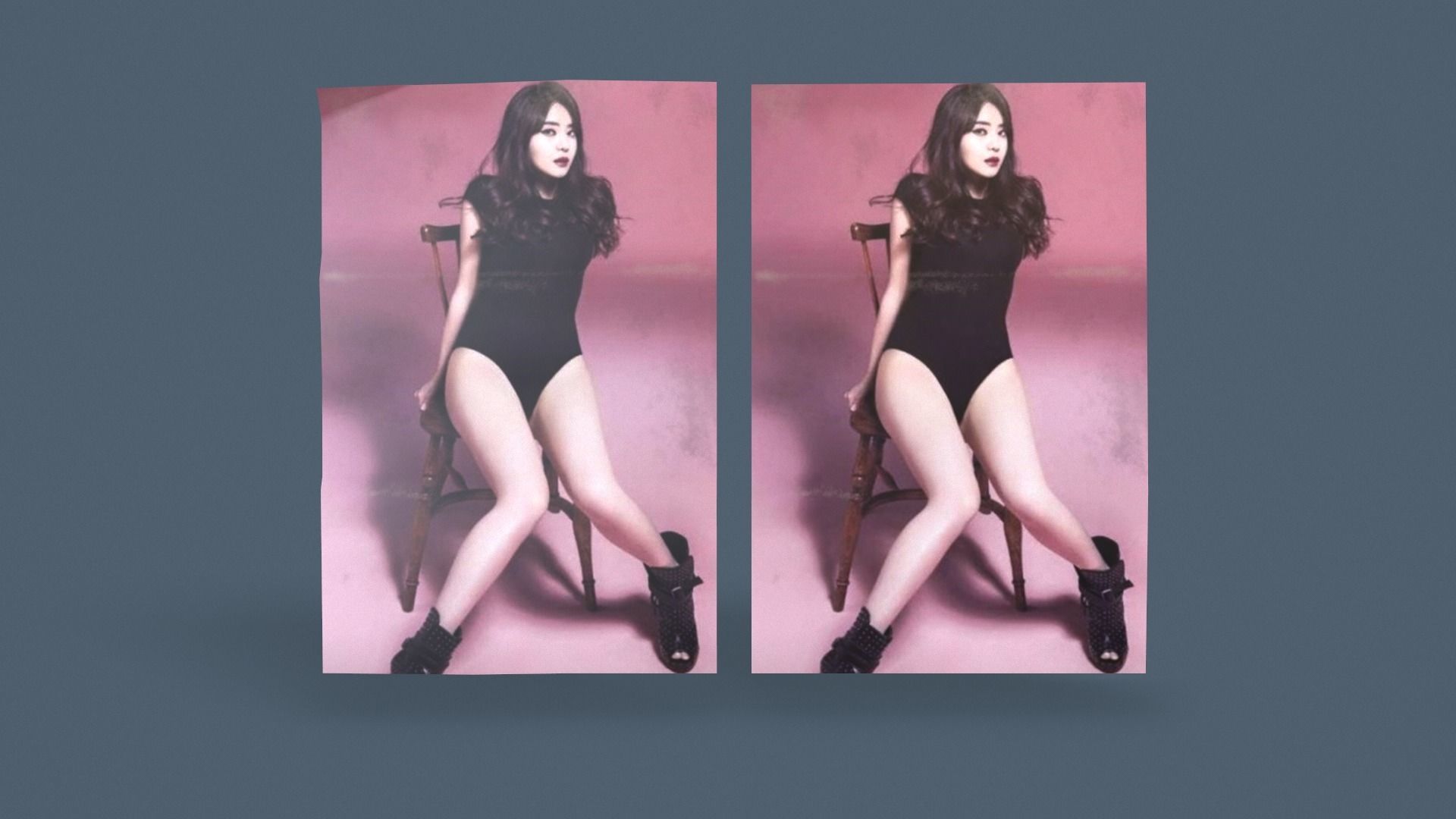 Posters Common Enviroment Assets Low-poly 3D model_1