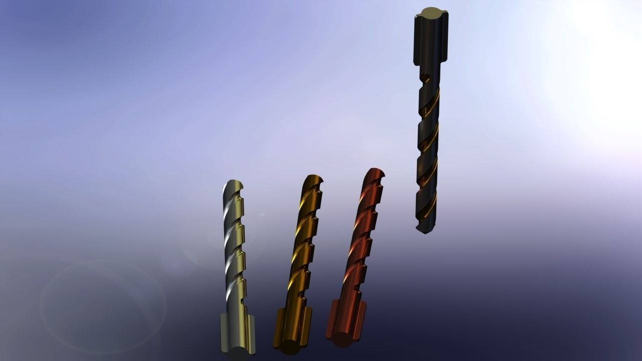 6 mm drill Free 3D model_1