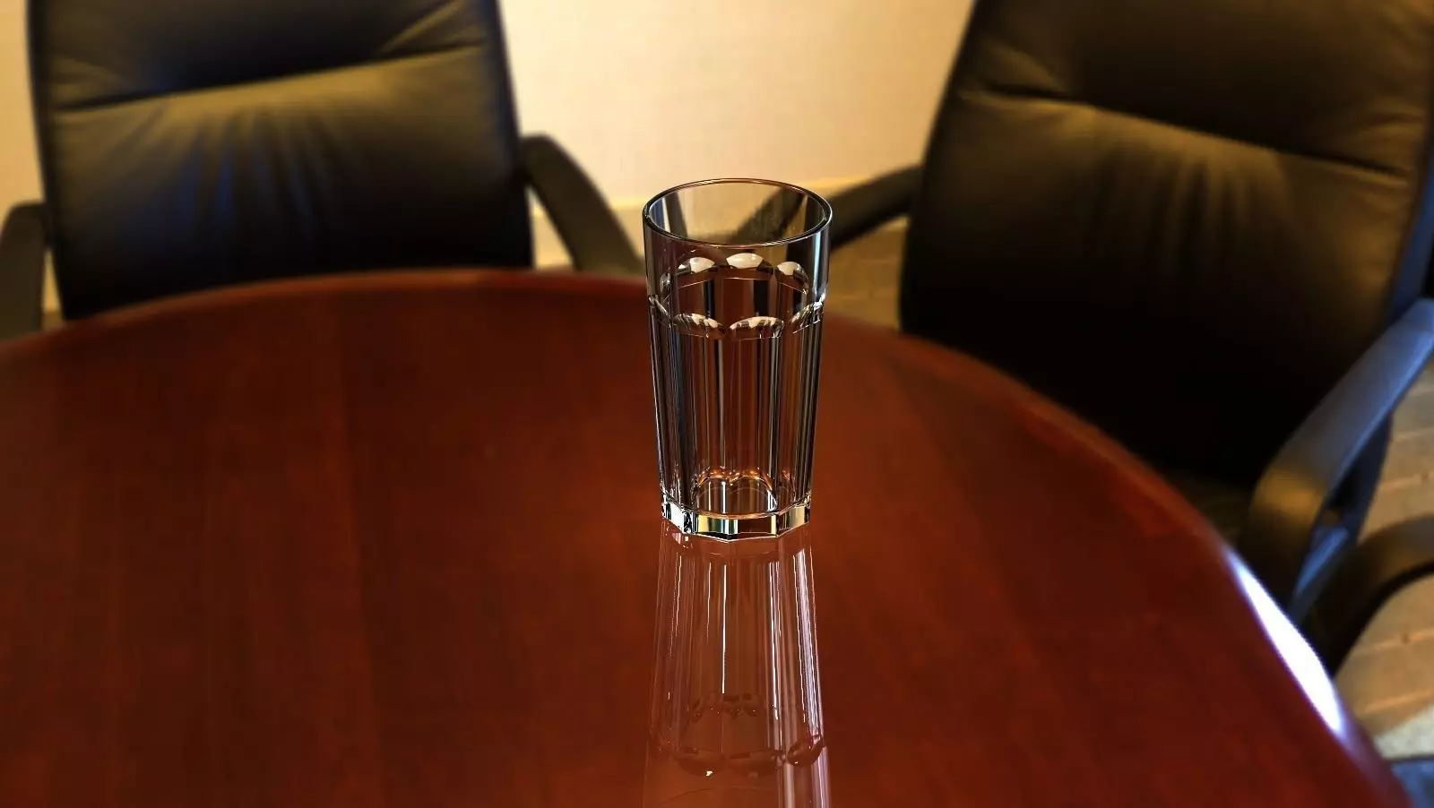 Frape glass with straw Free 3D model