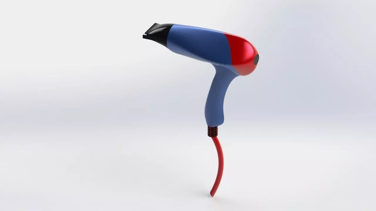 Hairdryer hair dryer Free 3D model