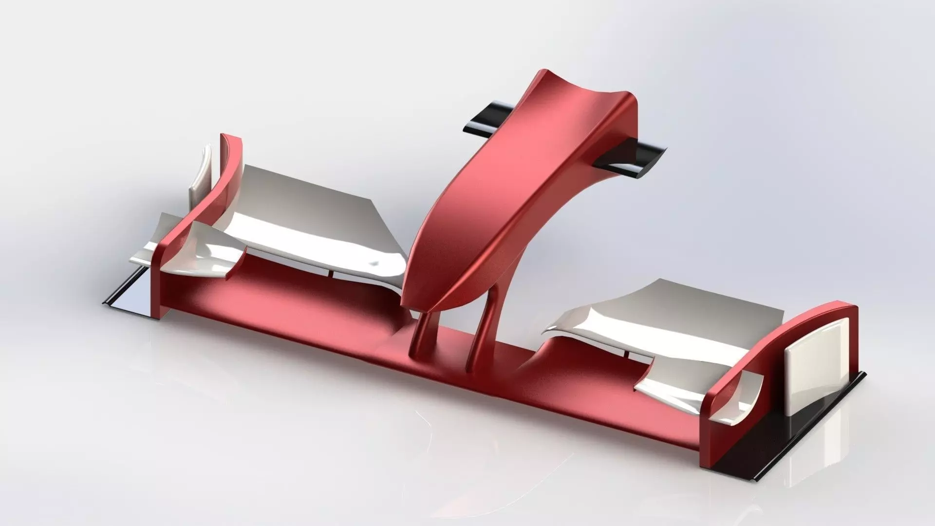 F1 Front Wing Free 3D model