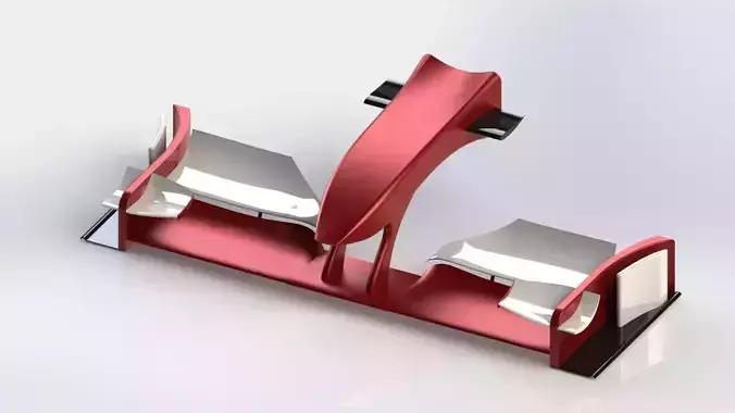 F1 Front Wing  Free 3D model