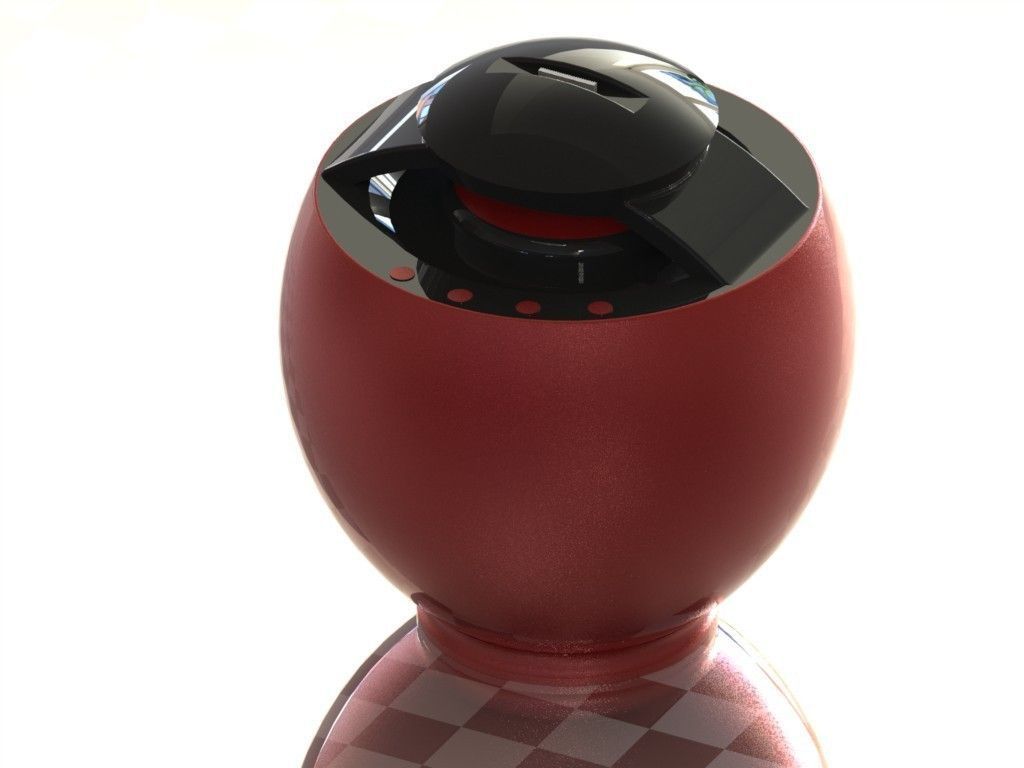 Sony Speaker  Free 3D model_2
