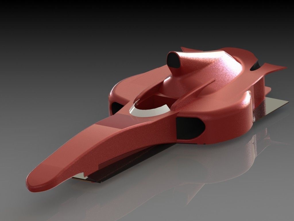 F1 body  Free 3D model