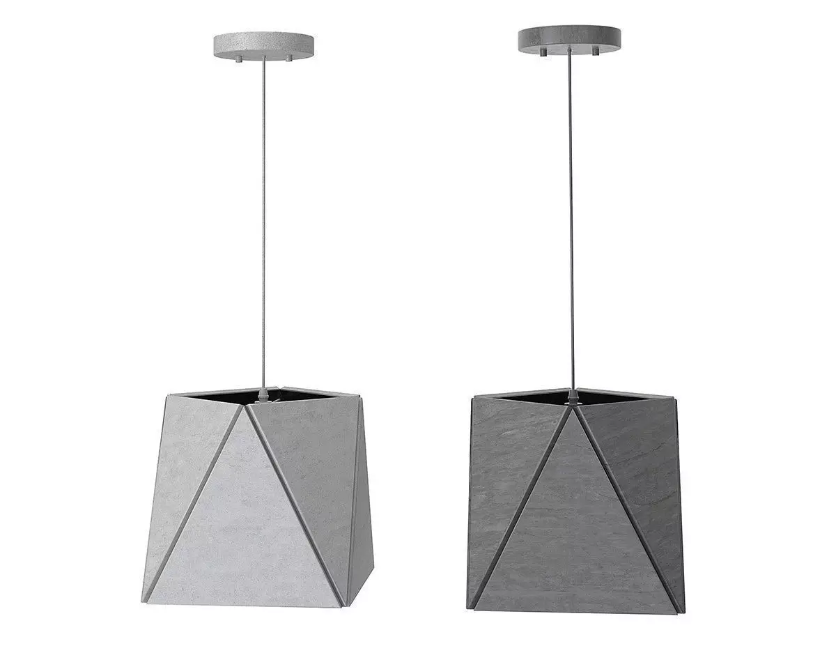 Calx 10 LED Pendant 3D model_0