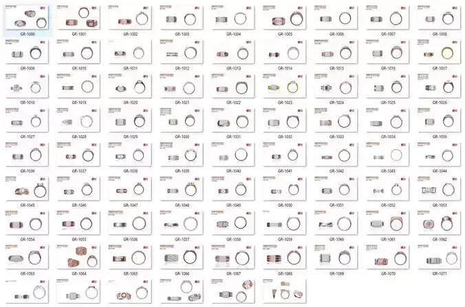 BULK-JewelCAD-RING 78 Files
