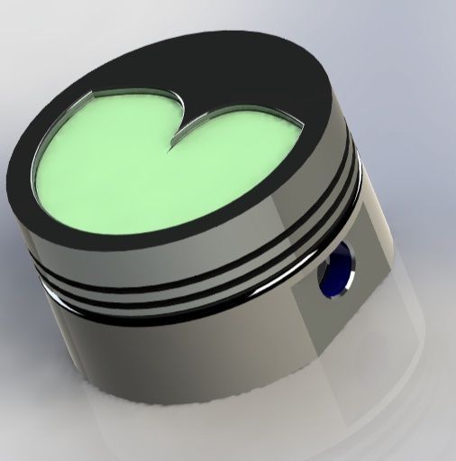 Piston head Free 3D model_1