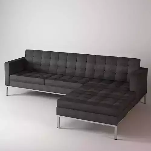 Corner Sectional Wool Sofa