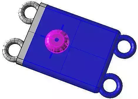 Box claps - Library techique 3D - Conception of jewels 3D print model