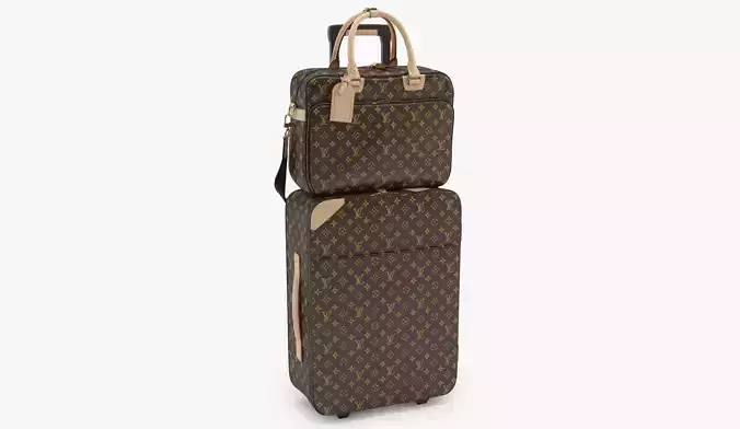 Louis Vuitton Pegase and Icare Monogram 3D model