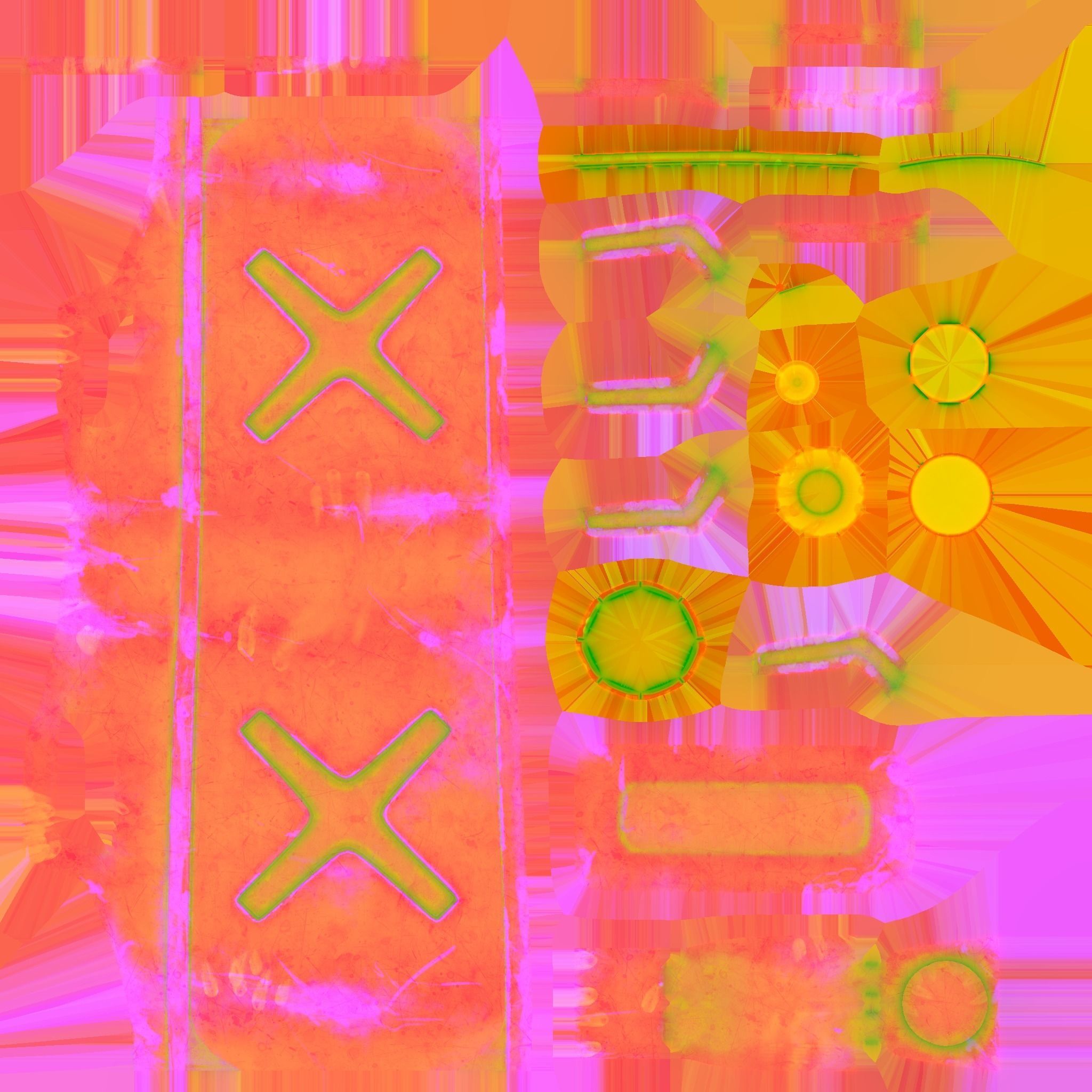 Complete Pack Enviroment Assets Low-poly 3D model_36