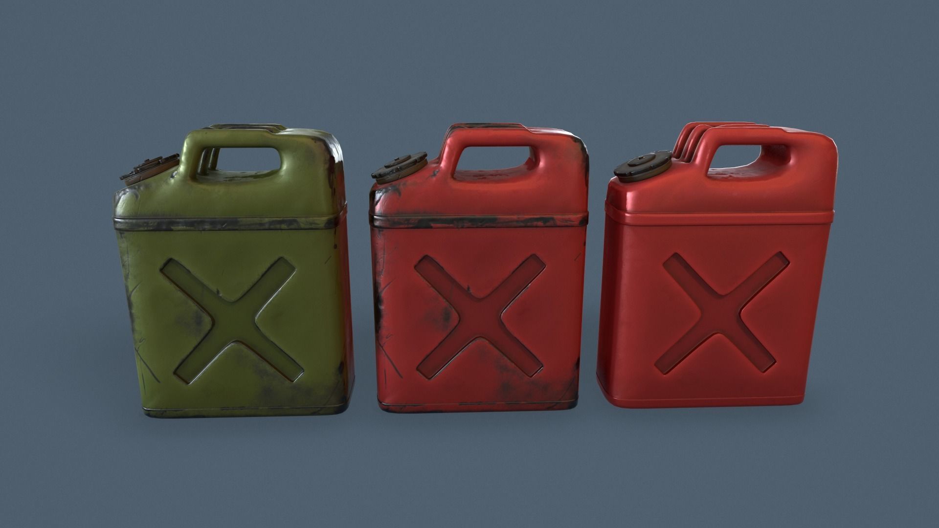 Complete Pack Enviroment Assets Low-poly 3D model_9