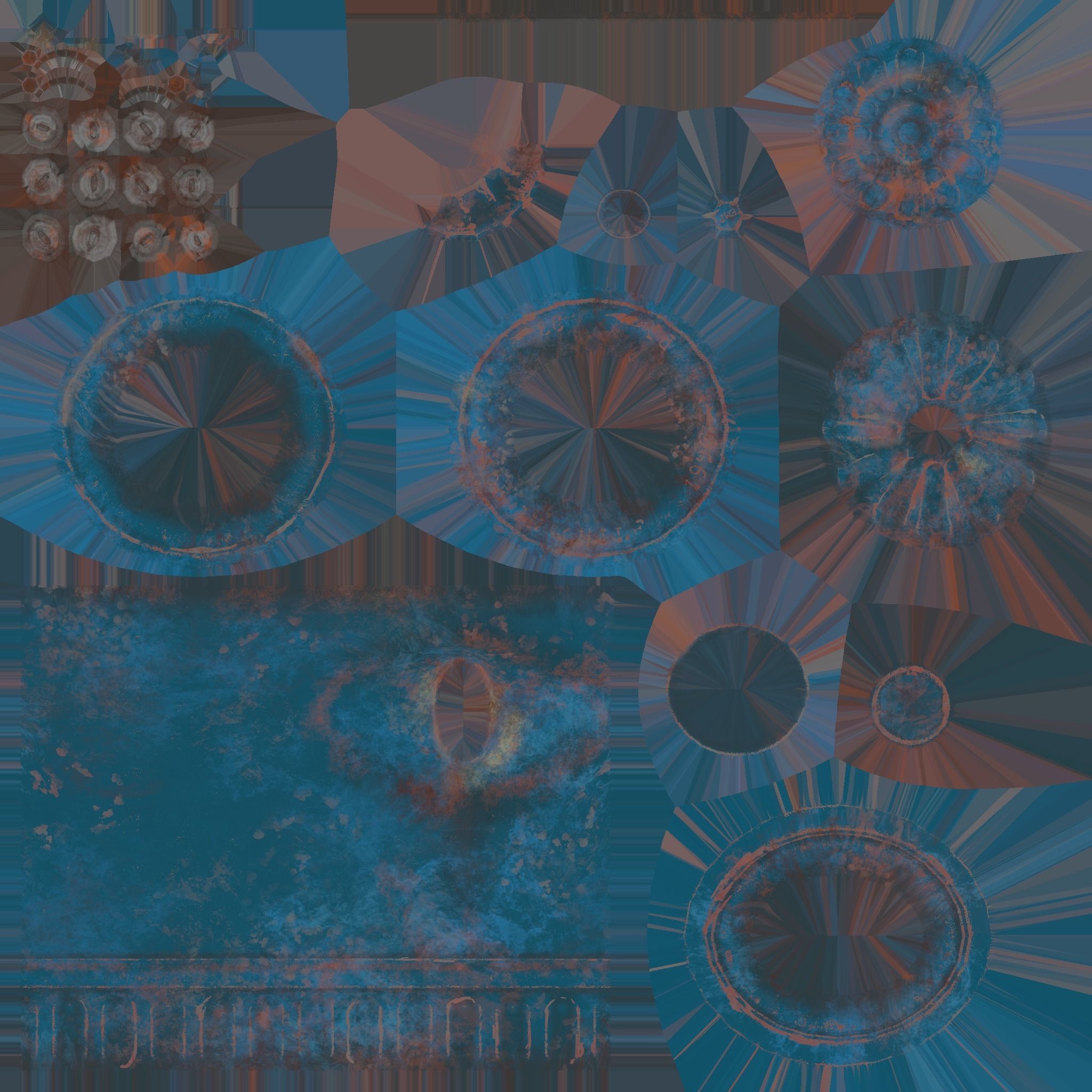 Complete Pack Enviroment Assets Low-poly 3D model_37